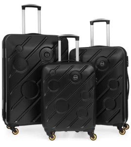 Set de valize ccs 5208 negru