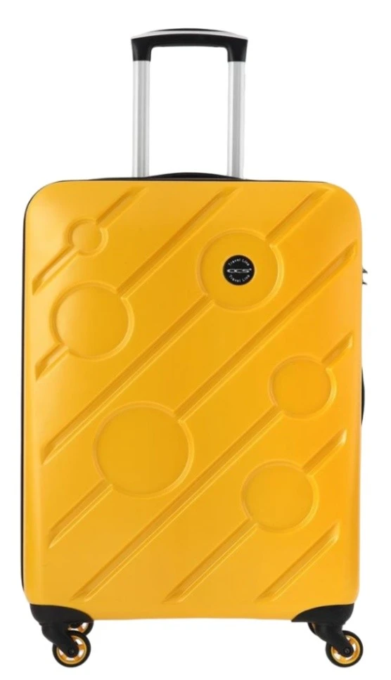 Комплект чемоданов ccs 5208 set yellow 6