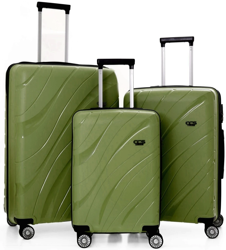 Комплект чемоданов ccs 5223 set anthracite 10