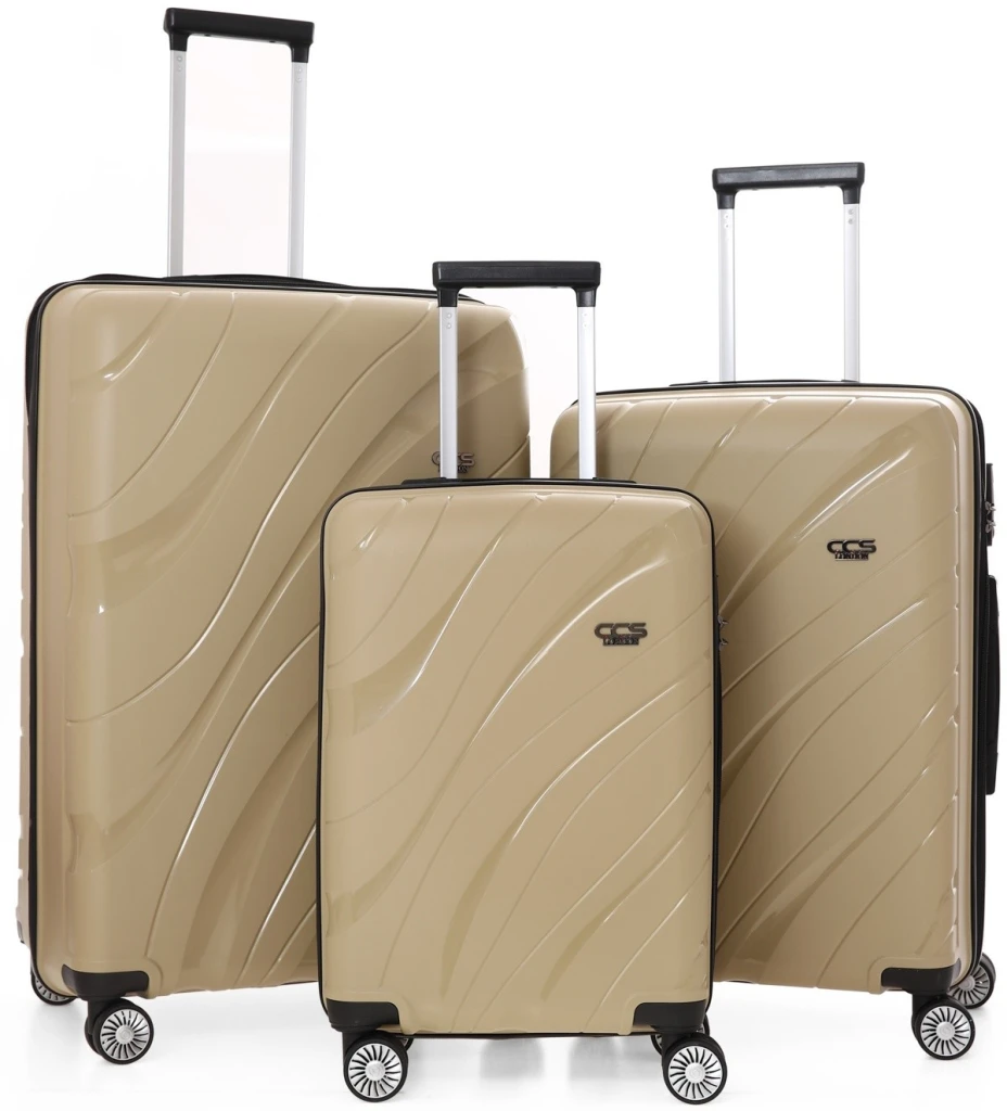 Комплект чемоданов ccs 5223 set anthracite 11
