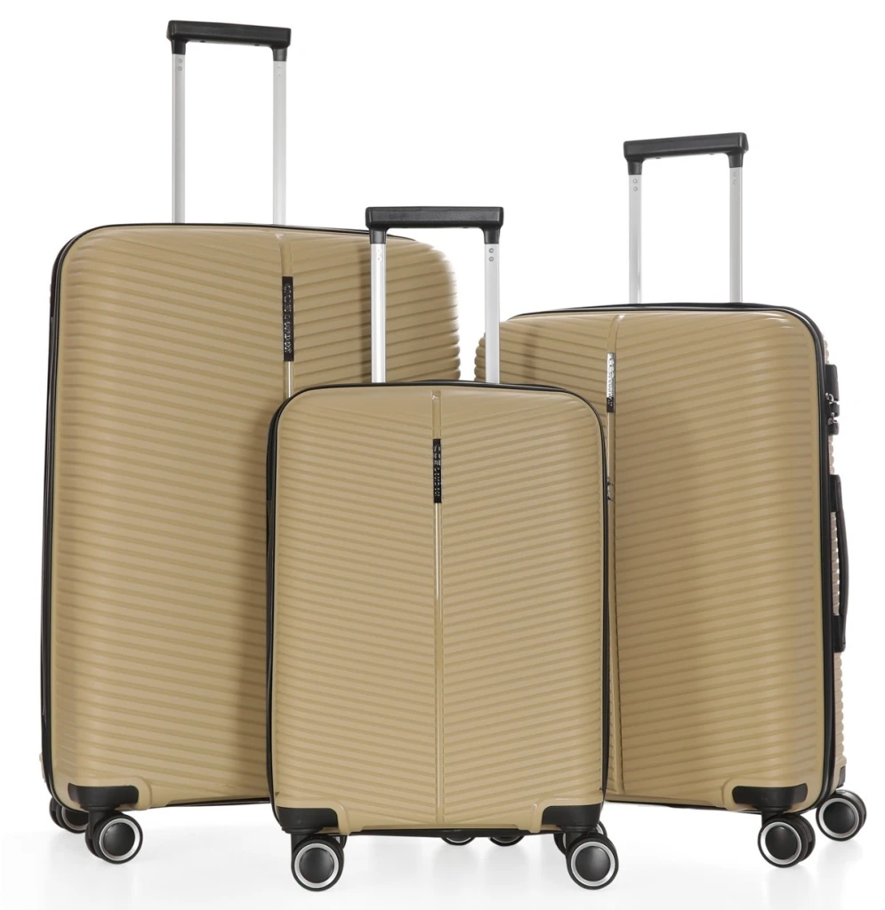 Комплект чемоданов ccs 5224 set anthracite 9