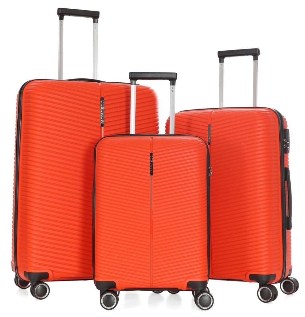 Комплект чемоданов ccs 5224 set anthracite 14