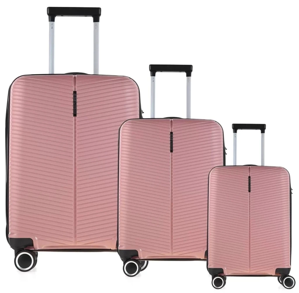 Комплект чемоданов ccs 5224 set anthracite 15