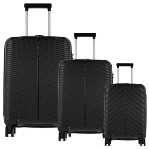 Комплект чемоданов ccs 5224 set black