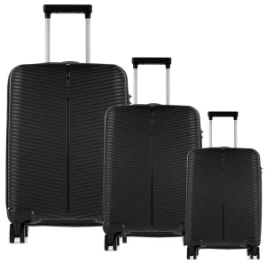 Комплект чемоданов ccs 5224 set black