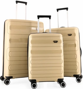 Комплект чемоданов ccs 5225 set beige