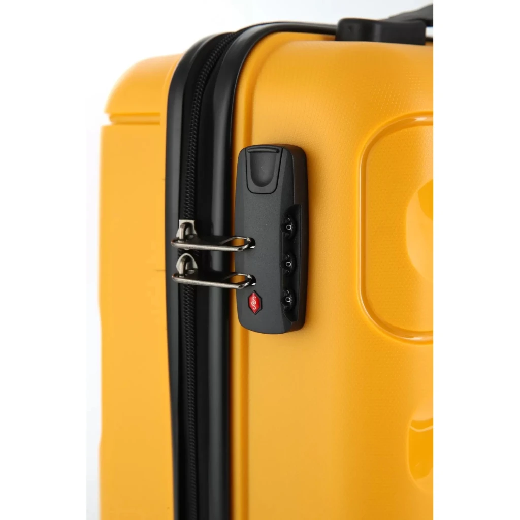Комплект чемоданов ccs 5225 set yellow 7