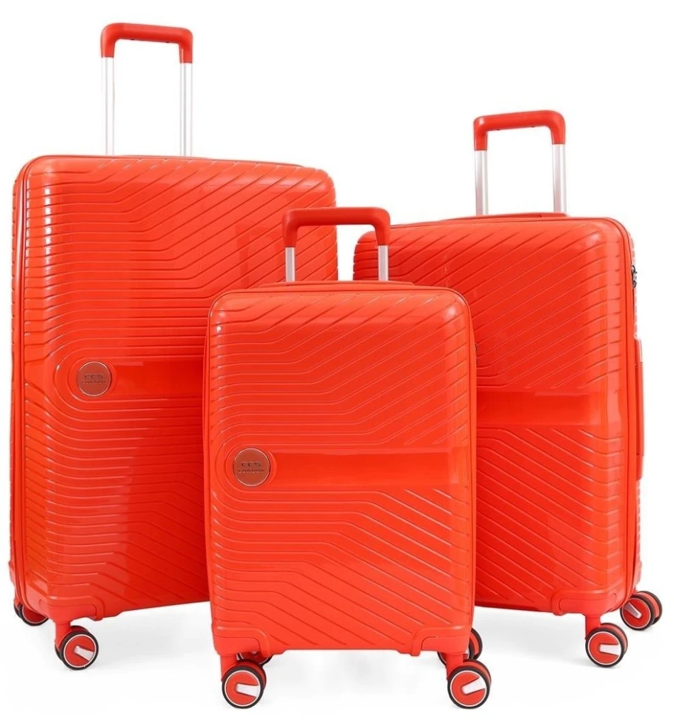 Комплект чемоданов ccs 5239 set black 11