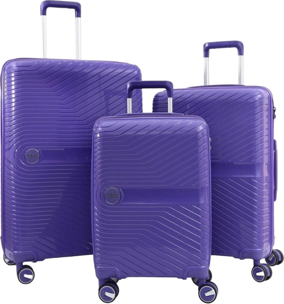 Комплект чемоданов ccs 5239 set black 12