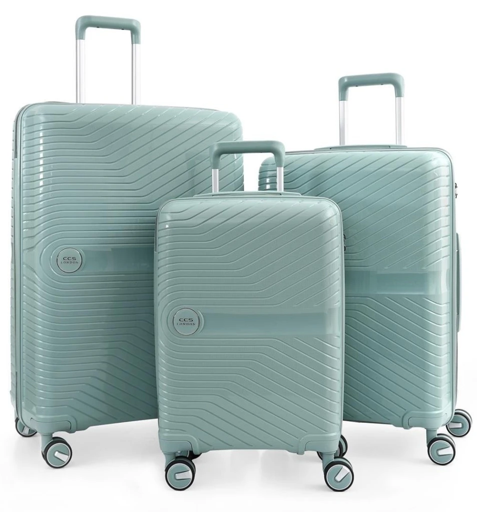 Комплект чемоданов ccs 5239 set black 9
