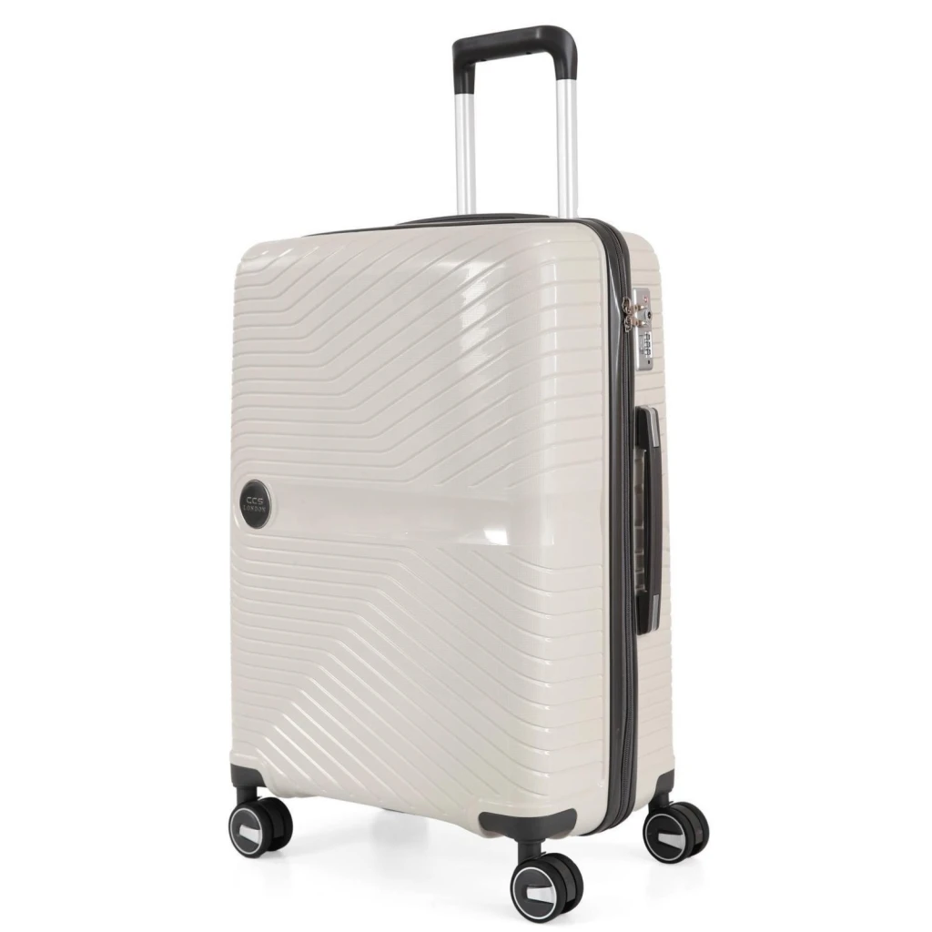 Комплект чемоданов ccs 5239 set white/antrasite 3
