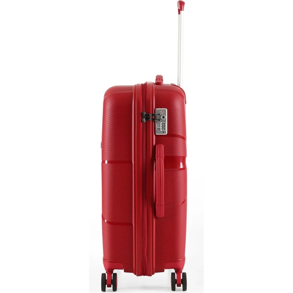 Комплект чемоданов ccs 5264 set burgundy 9