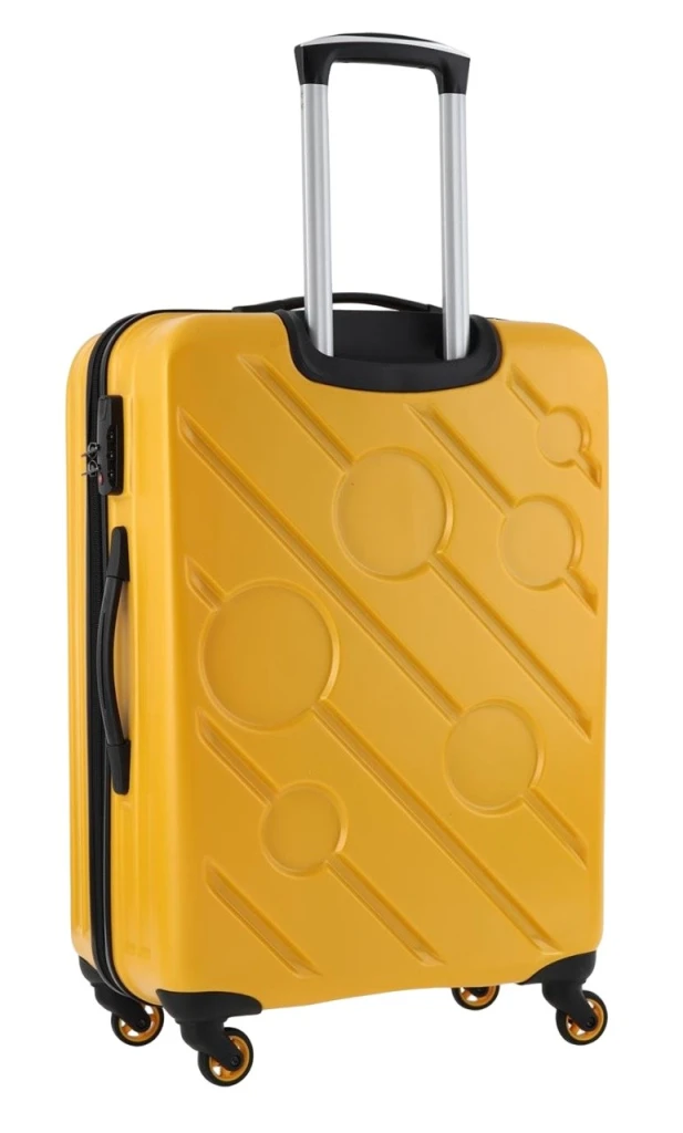 Чемодан ccs 5208 l yellow 4