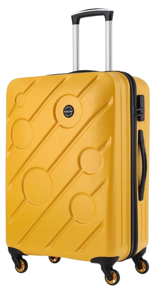Чемодан ccs 5208 m yellow 3