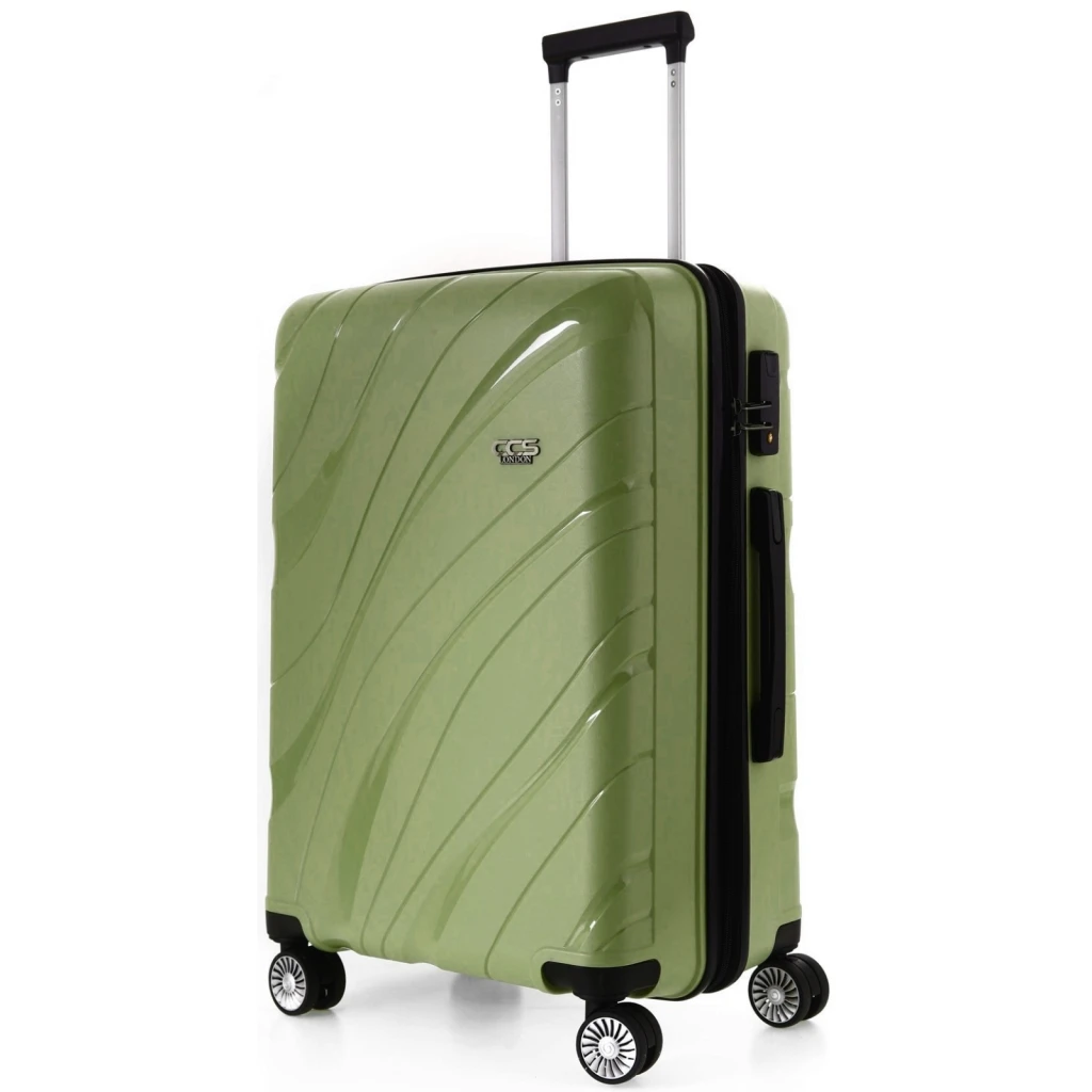 Чемодан ccs 5223 l khaki 5