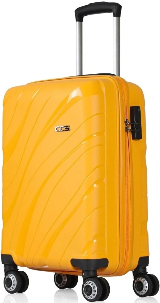 Чемодан ccs 5223 s yellow 2