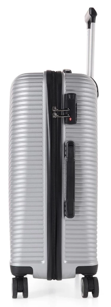 Valiză ccs 5224 l silver 3