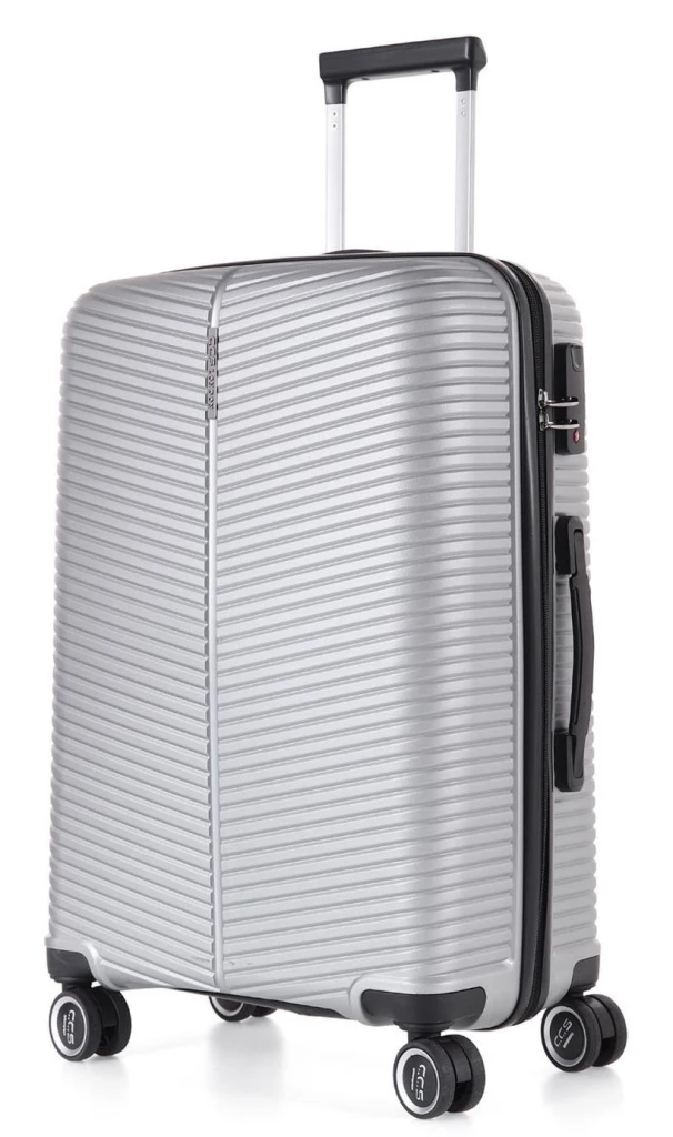 Valiză ccs 5224 l silver 2