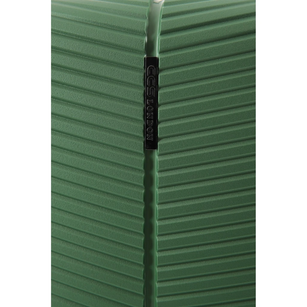 Чемодан ccs 5224 m metalic green 9