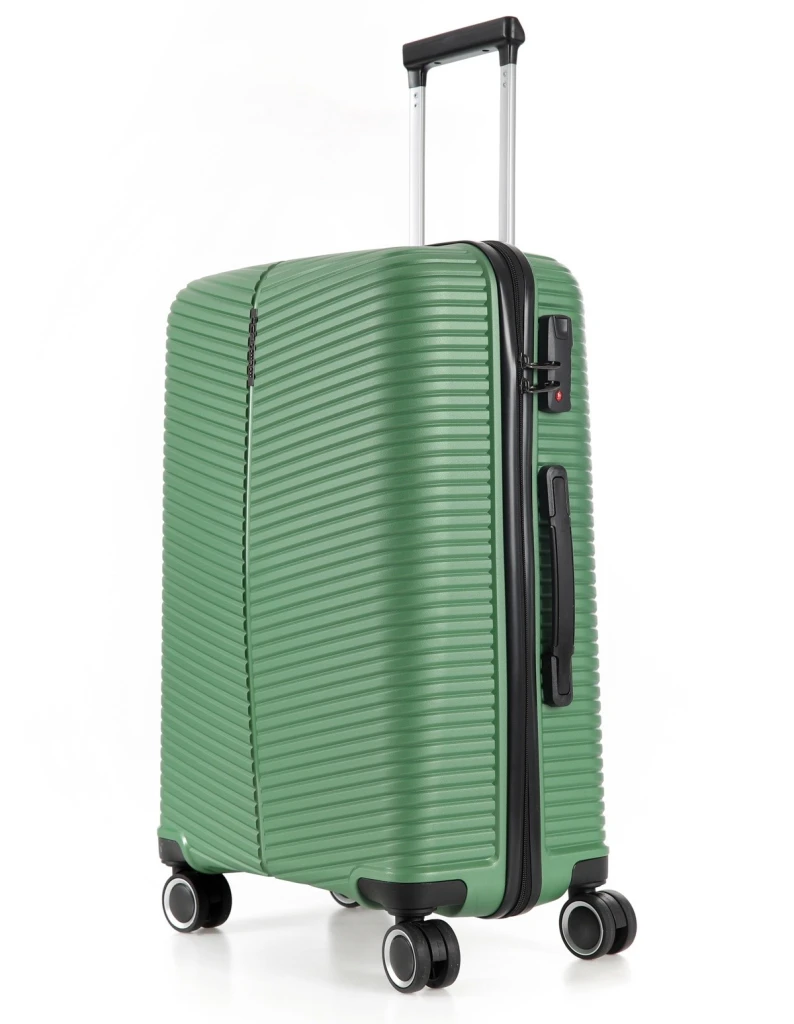 Чемодан ccs 5224 m metalic green 2