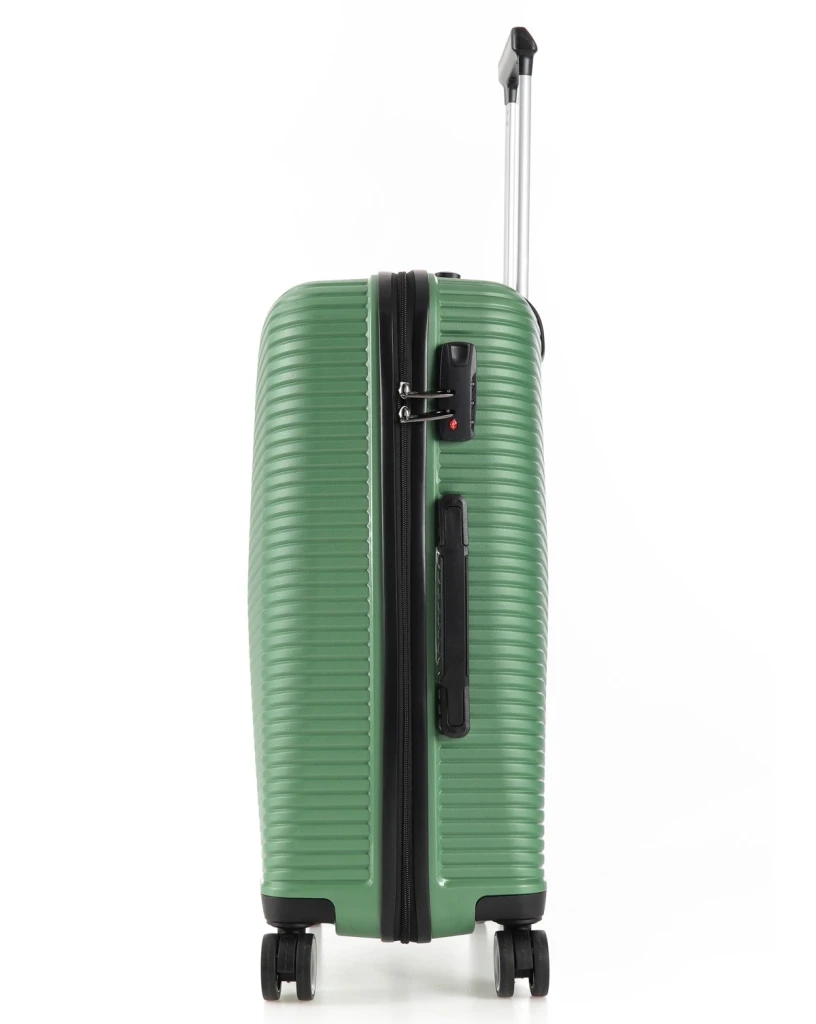 Чемодан ccs 5224 m metalic green 3