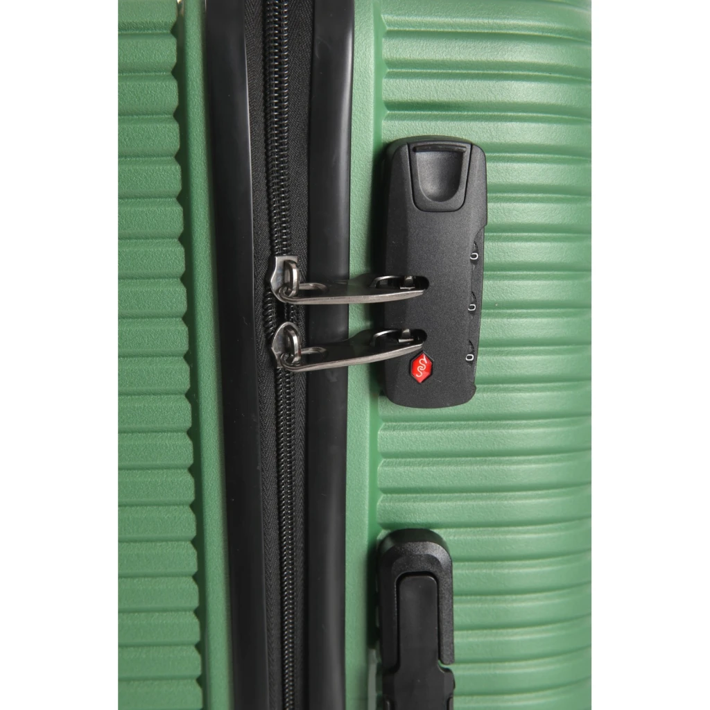 Чемодан ccs 5224 m metalic green 6