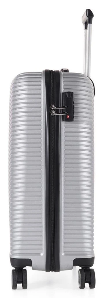 Valiză ccs 5224 s silver 4