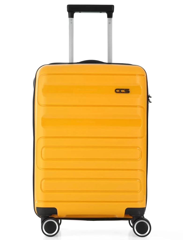 Valiză ccs 5225 l beige 13