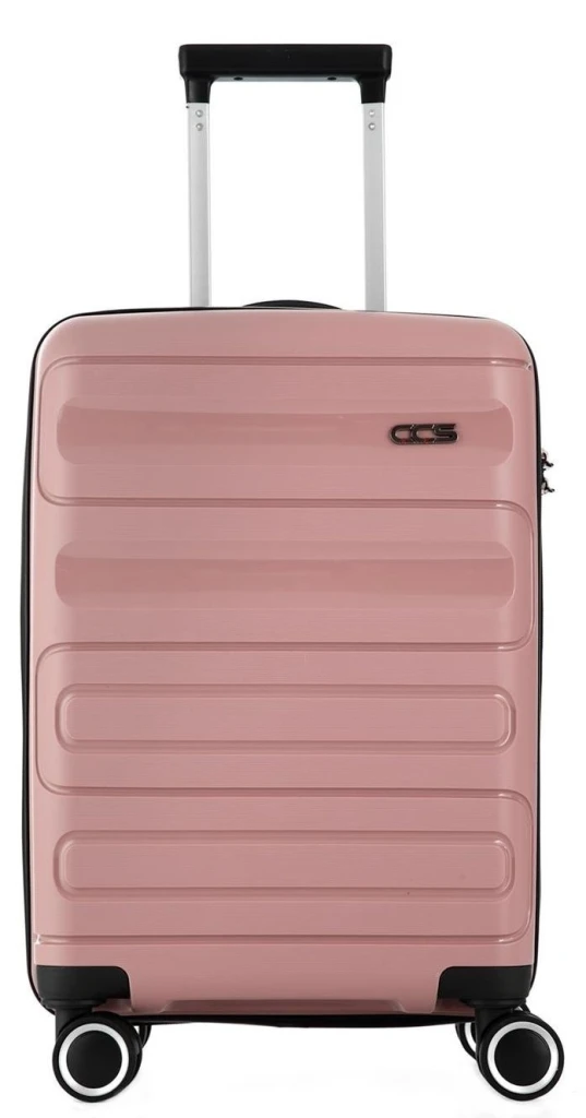 Valiză ccs 5225 l beige 11