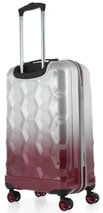 Valiză ccs 5226 s grey/burgundy Thumbnail 5