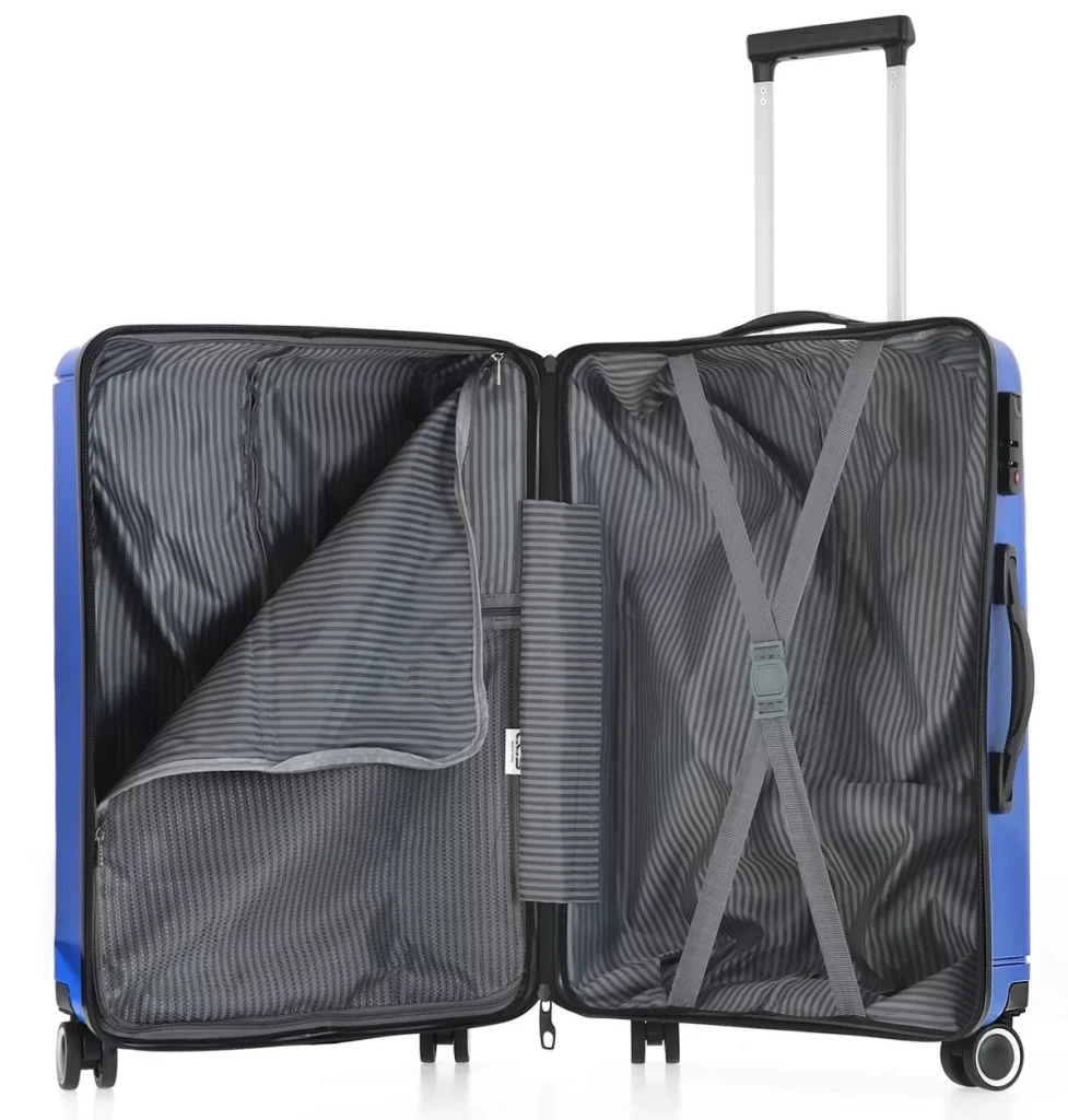Valiză ccs 5229 m blue 5