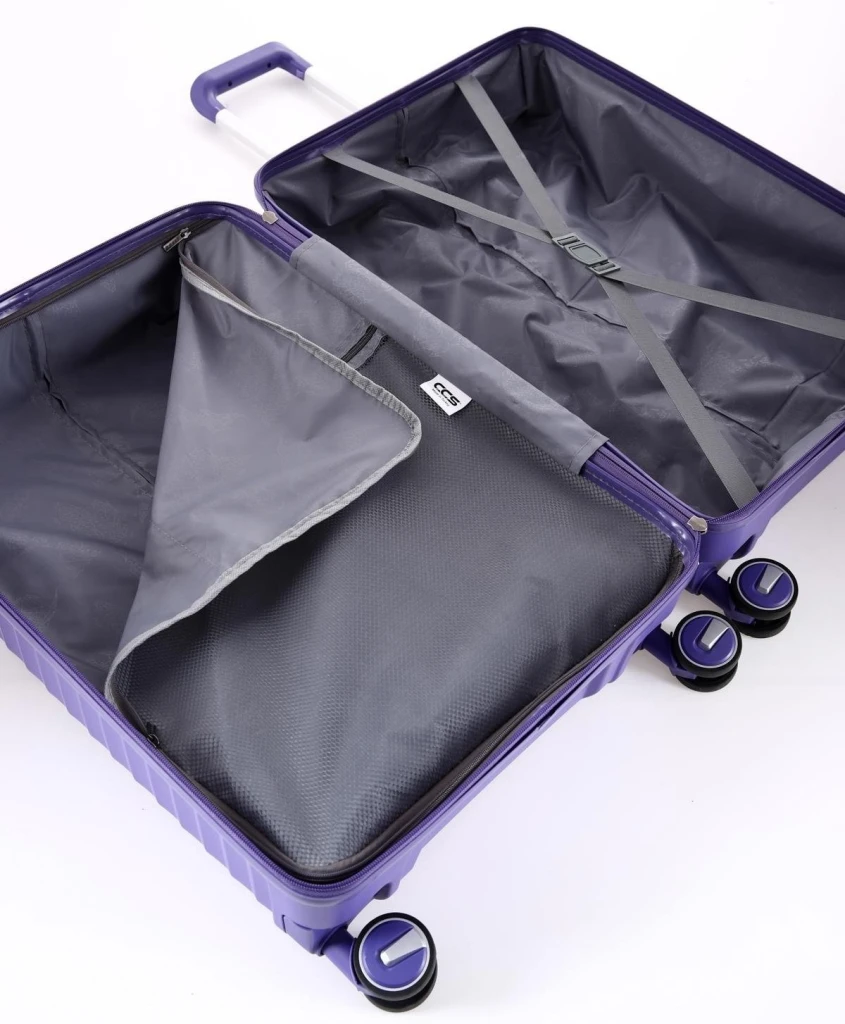 Valiză ccs 5235 l purple 5
