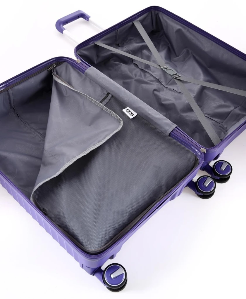 Valiză ccs 5235 m purple 5
