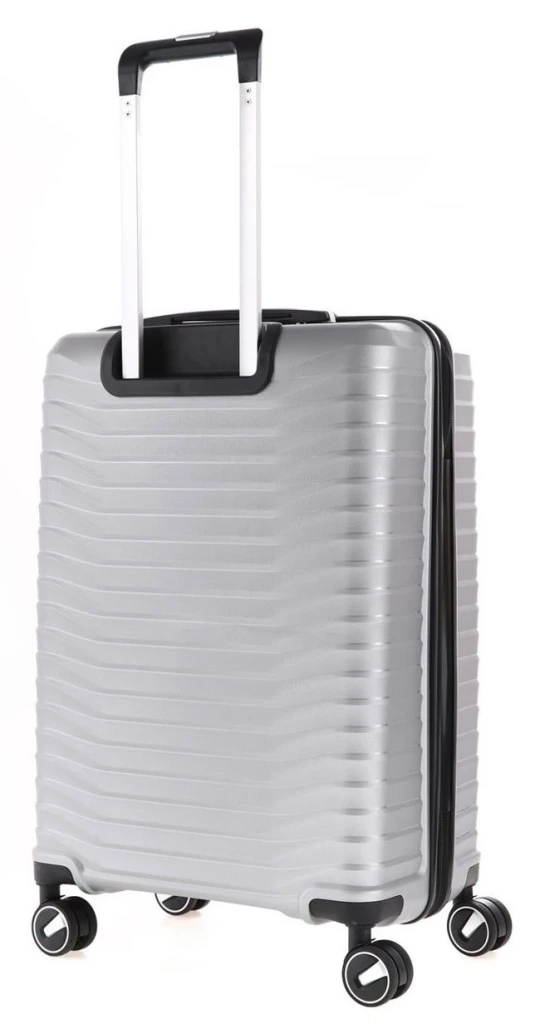 Valiză ccs 5235 m silver 2