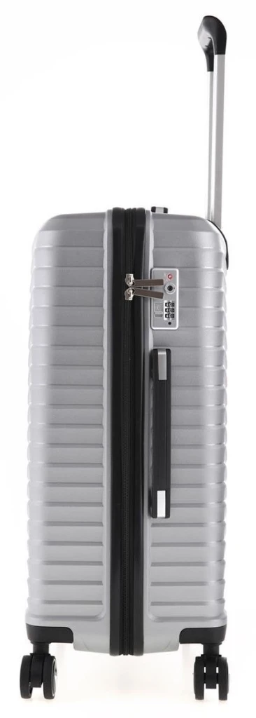 Valiză ccs 5235 m silver 4