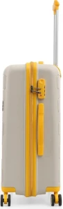 Valiză ccs 5236 l white/yellow Thumbnail 3