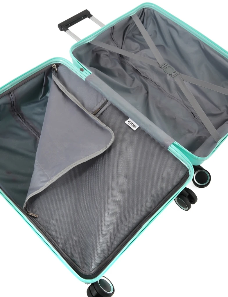 Чемодан ccs 5236 m water green 5