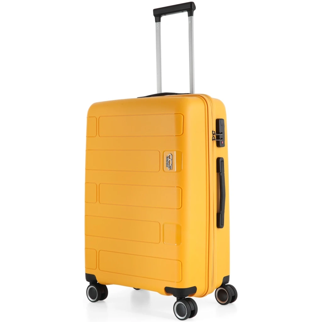 Чемодан ccs 5236 s yellow 2