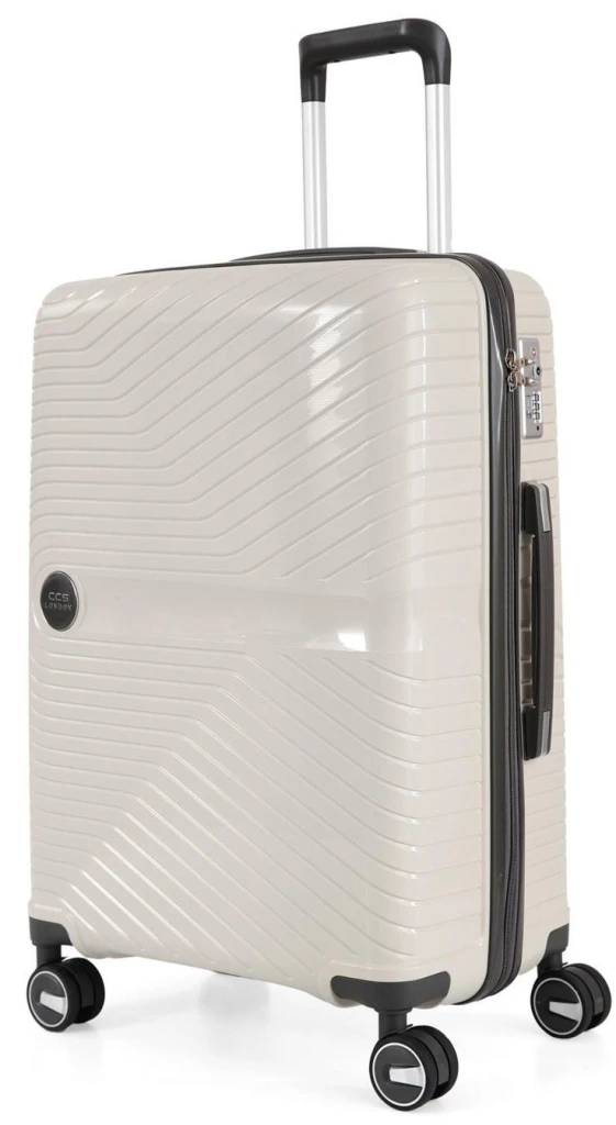 Valiză ccs 5239 l white/antrasite 2