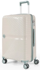 Valiză ccs 5239 l white/blue Thumbnail 2