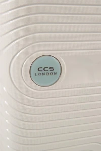 Valiză ccs 5239 l white/blue Thumbnail 5
