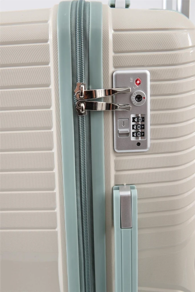 Valiză ccs 5239 l white/blue 6