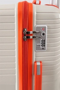 Valiză ccs 5239 l white/orange Thumbnail 6