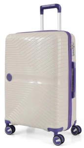 Valiză ccs 5239 m white/purple Thumbnail 2