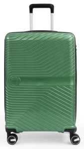 Valiză ccs 5239 s metalic green