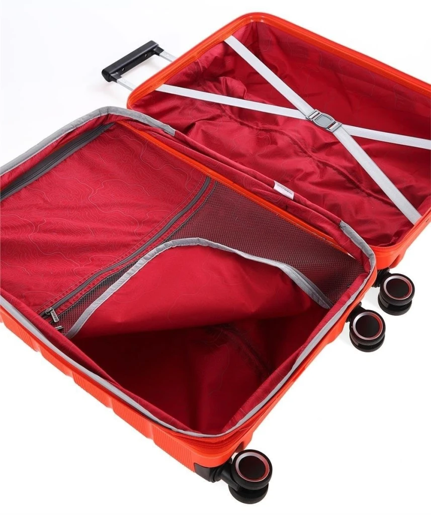 Valiză ccs 5241 m orange 4