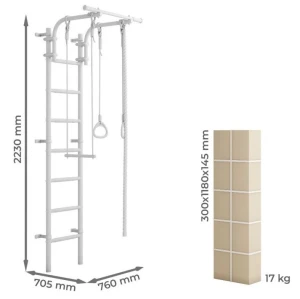 Шведская стенка dsk 4 (11.21.7.06.410.03.02-14.2) pastel Thumbnail 10