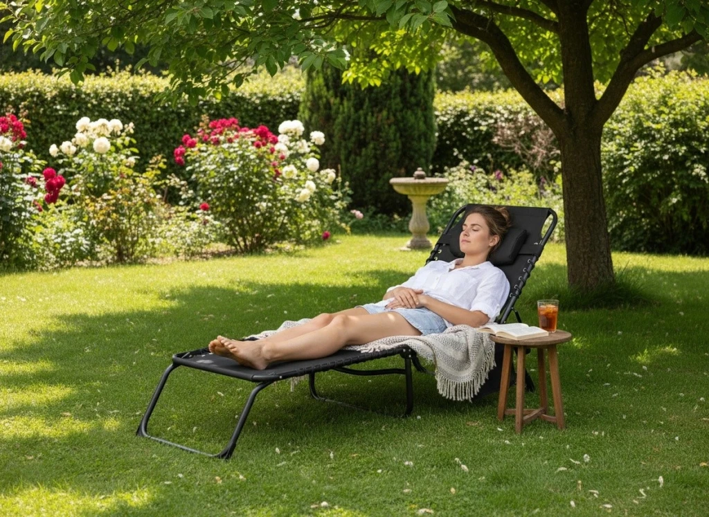 Şezlong gardenline lez2777 black 3