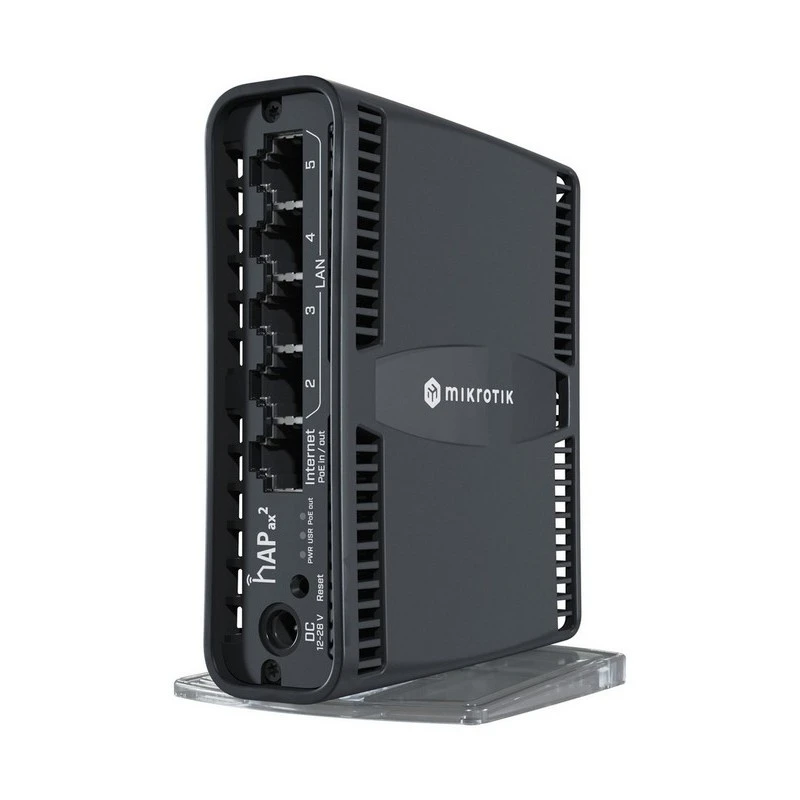 Маршрутизатор mikrotik hap ax², чёрный 5