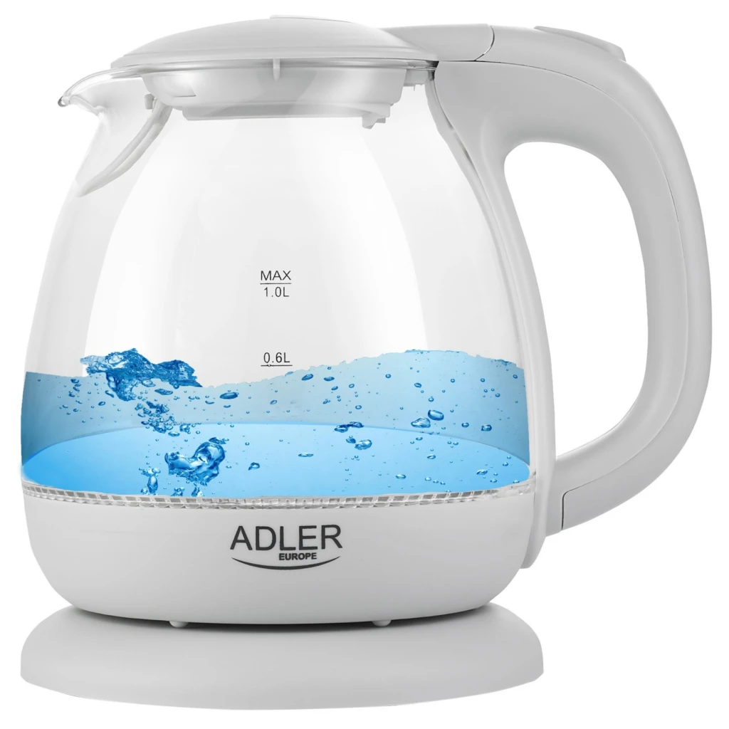 Fierbator de apa adler ad-1283 glass grey 4
